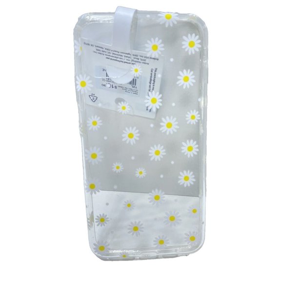 iPhone 11 Max Sunflower Print Clear Case Brand New - Picture 1 of 3